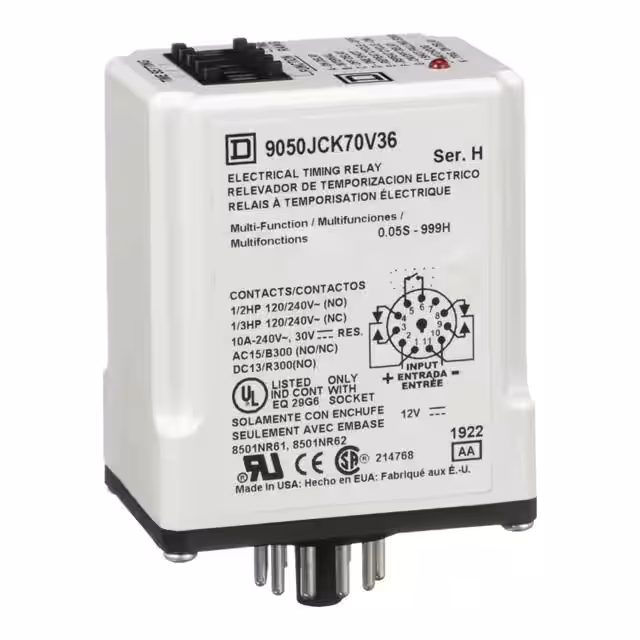 9050JCK70V36 Schneider Electric  Time Delay Relays